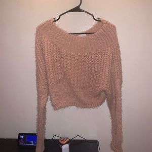 Pink a Fuzzy Sweater